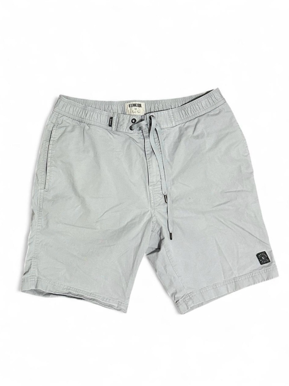 Men’s Linksoul Light Gray Tie Waist Shorts Size Medium